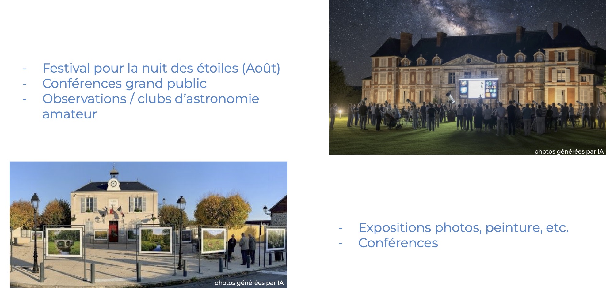 Courson sous les étoiles