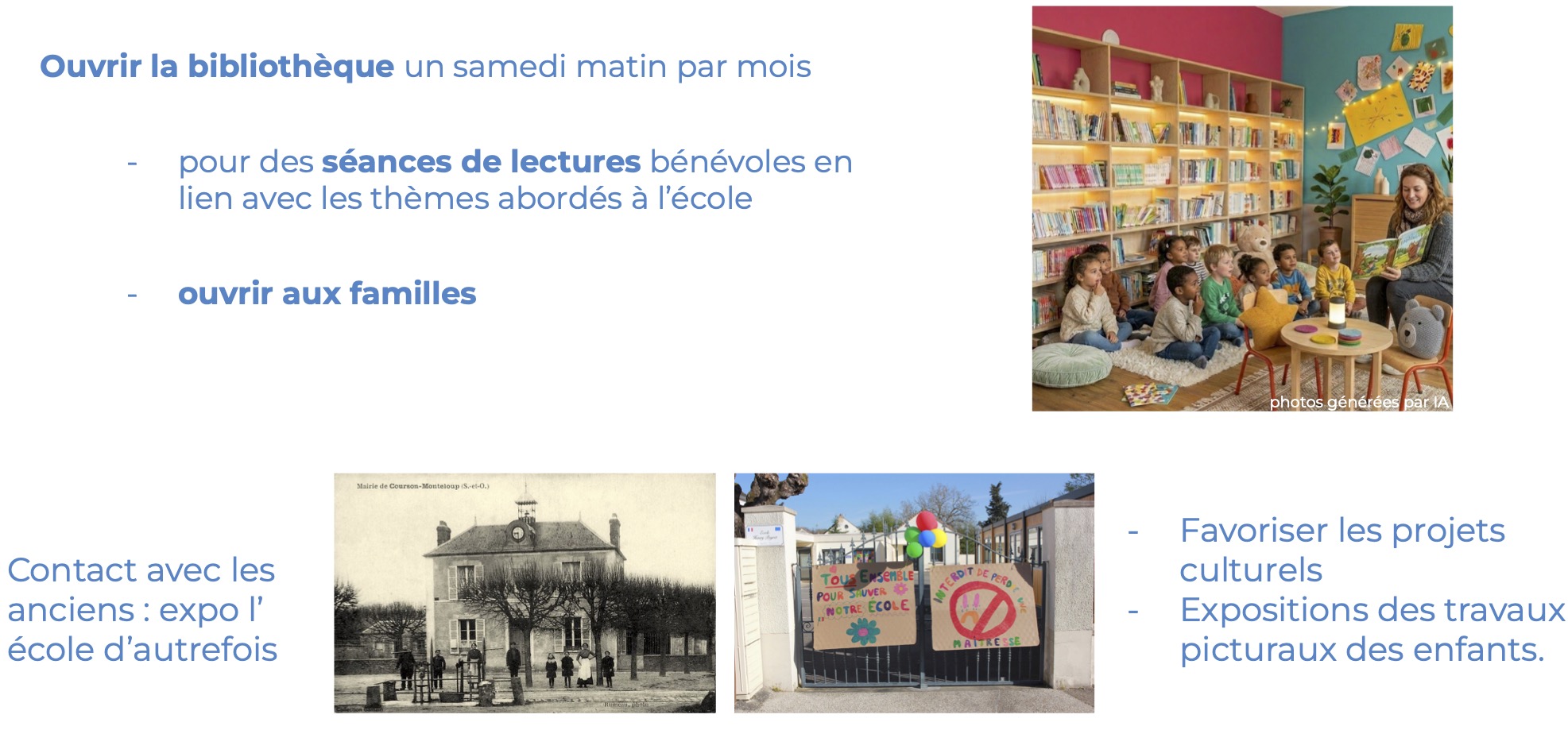 Activités pour les enfants