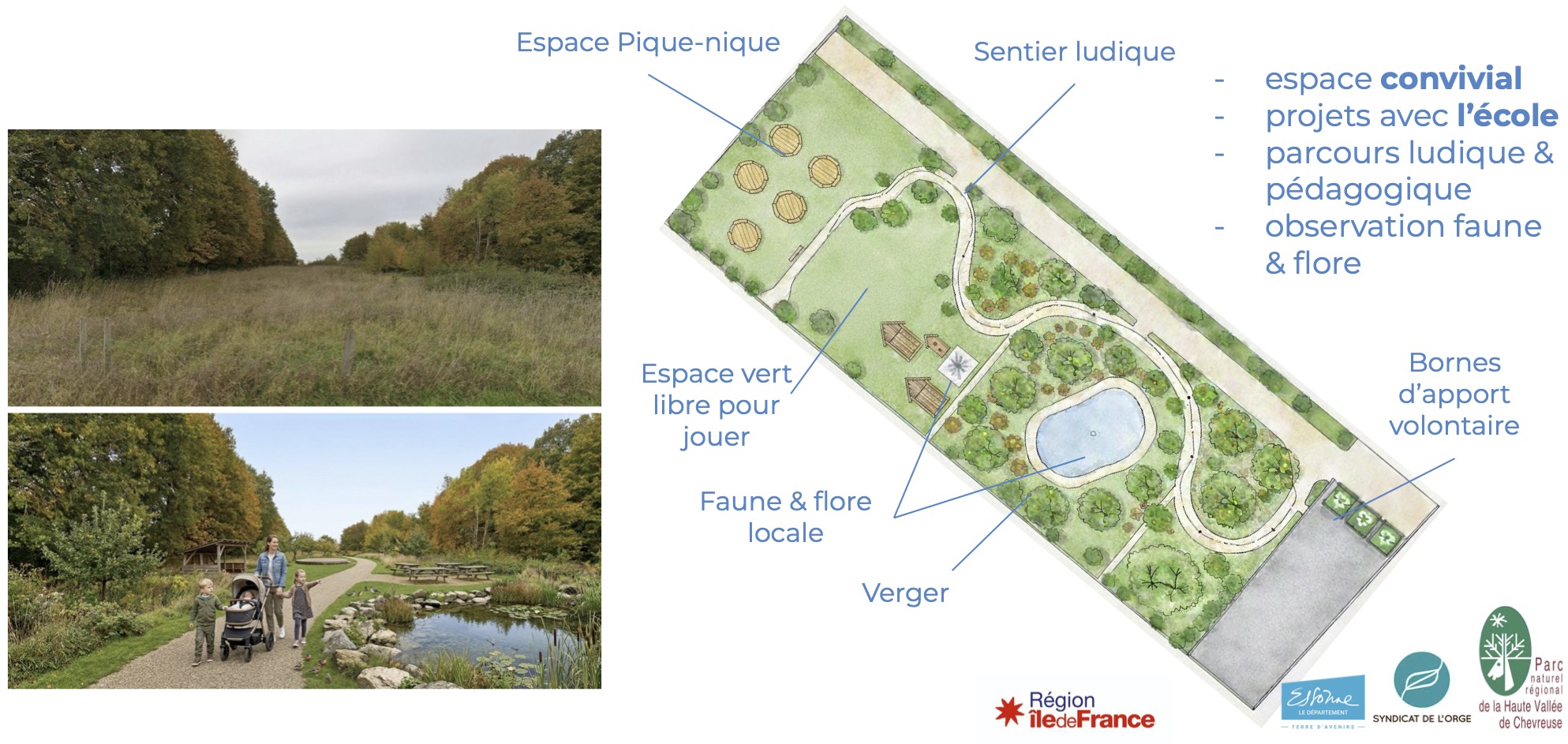 Parc de la biodiversité - vue 2